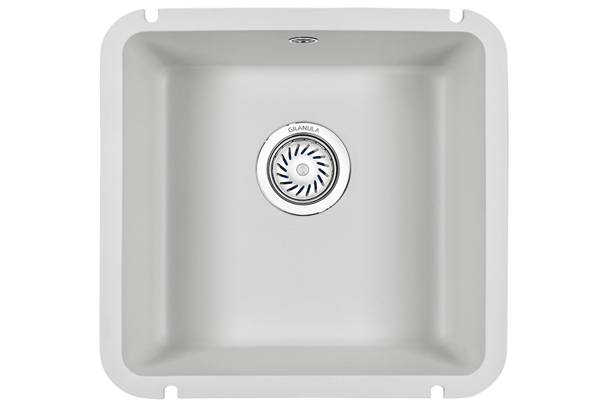 Превью картинка Кварцевая мойка GRANULA 3801, АРКТИК #2
