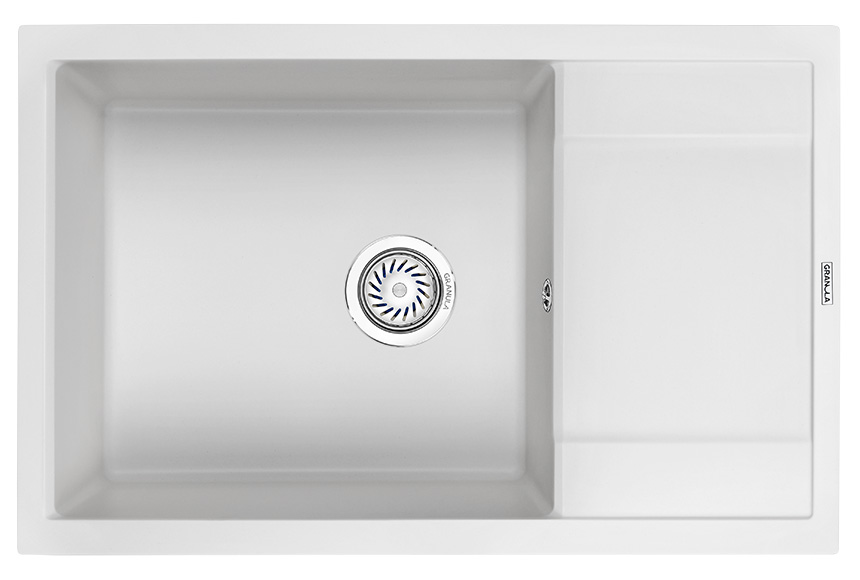 Превью картинка Кварцевая мойка GRANULA 7805, АРКТИК #2