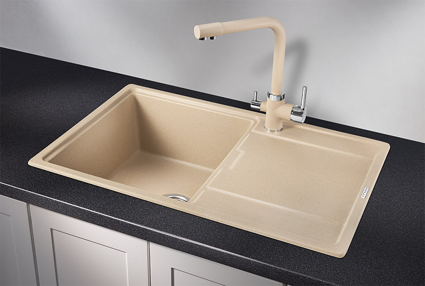 Фото Кварцевая мойка GRANULA 7804, ПЕСОК