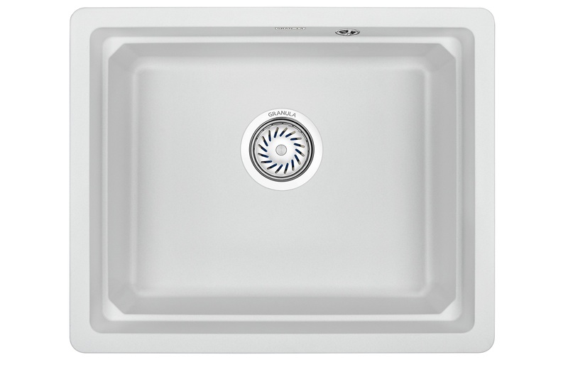 Превью картинка Кварцевая мойка GRANULA 5501U, АРКТИК #2
