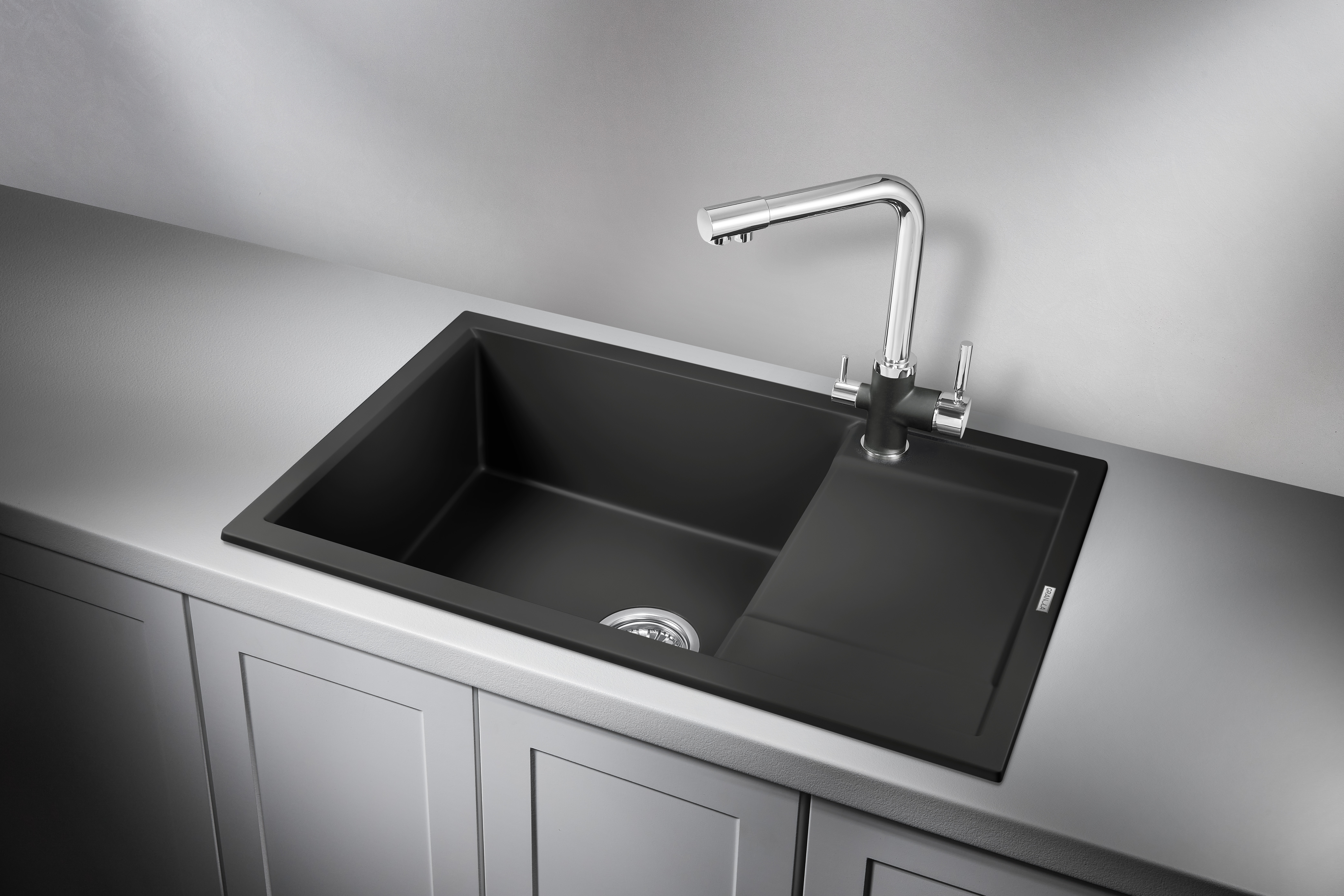 Фото Кварцевая мойка GRANULA 7805, ТУРМАЛИН