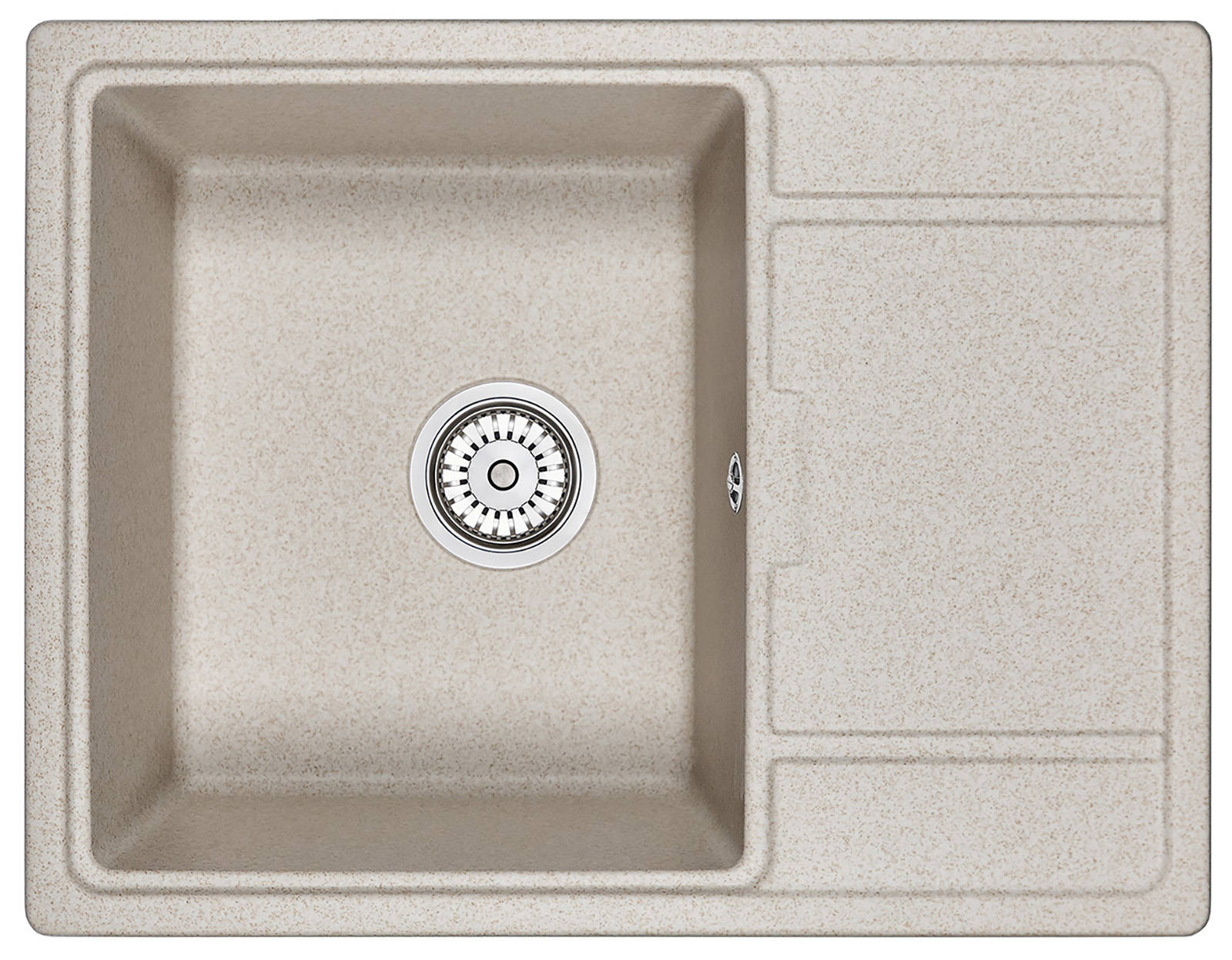 Превью картинка Кварцевая мойка GRANULA 6503, ПИРИТ #2