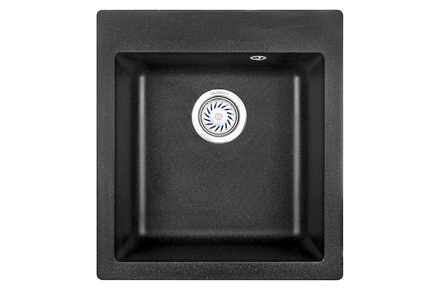 Превью картинка Кварцевая мойка GRANULA 4201, ЧЁРНЫЙ #2