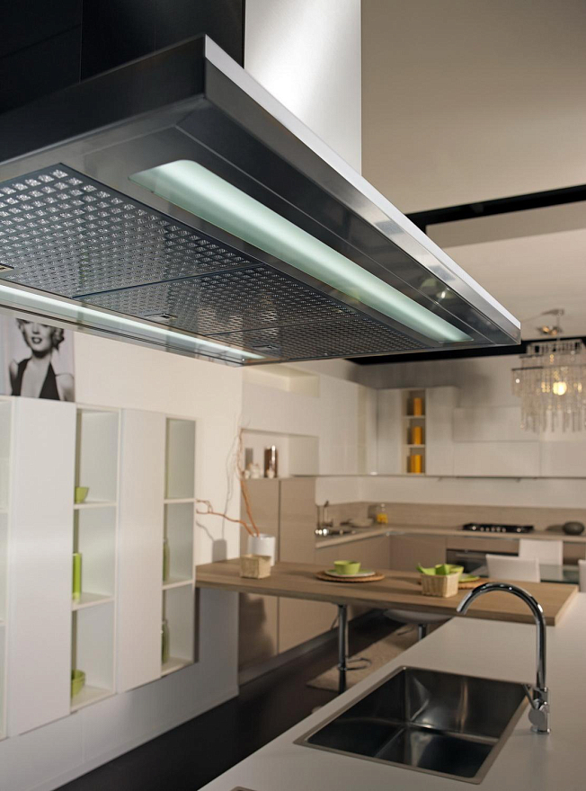 Превью картинка Островная вытяжка Falmec LUMEN ISOLA STEEL 90 #4