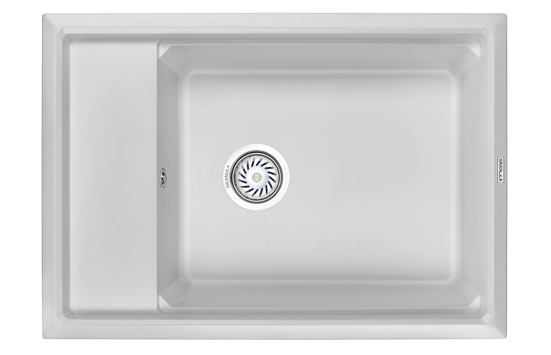 Превью картинка Кварцевая мойка GRANULA 7305, АРКТИК #2