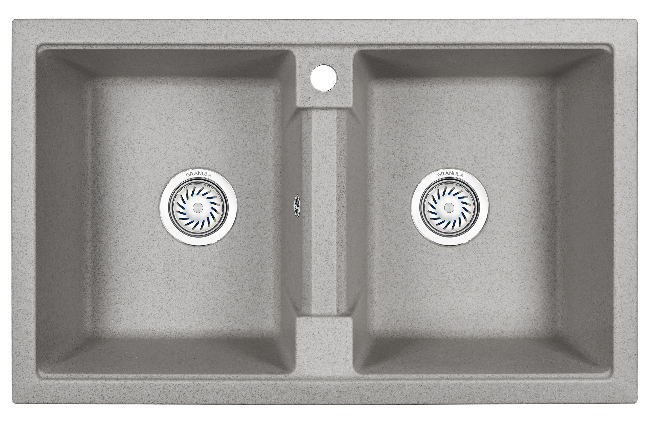 Превью картинка Кварцевая мойка GRANULA 8101, БАЗАЛЬТ #2