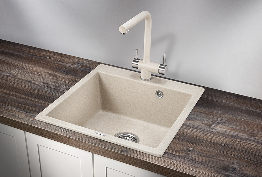 Фото Кварцевая мойка GRANULA 5102, ПИРИТ