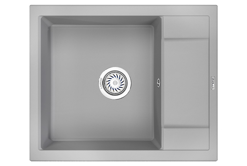 Превью картинка Кварцевая мойка GRANULA 6002, АЛЮМИНИУМ #2