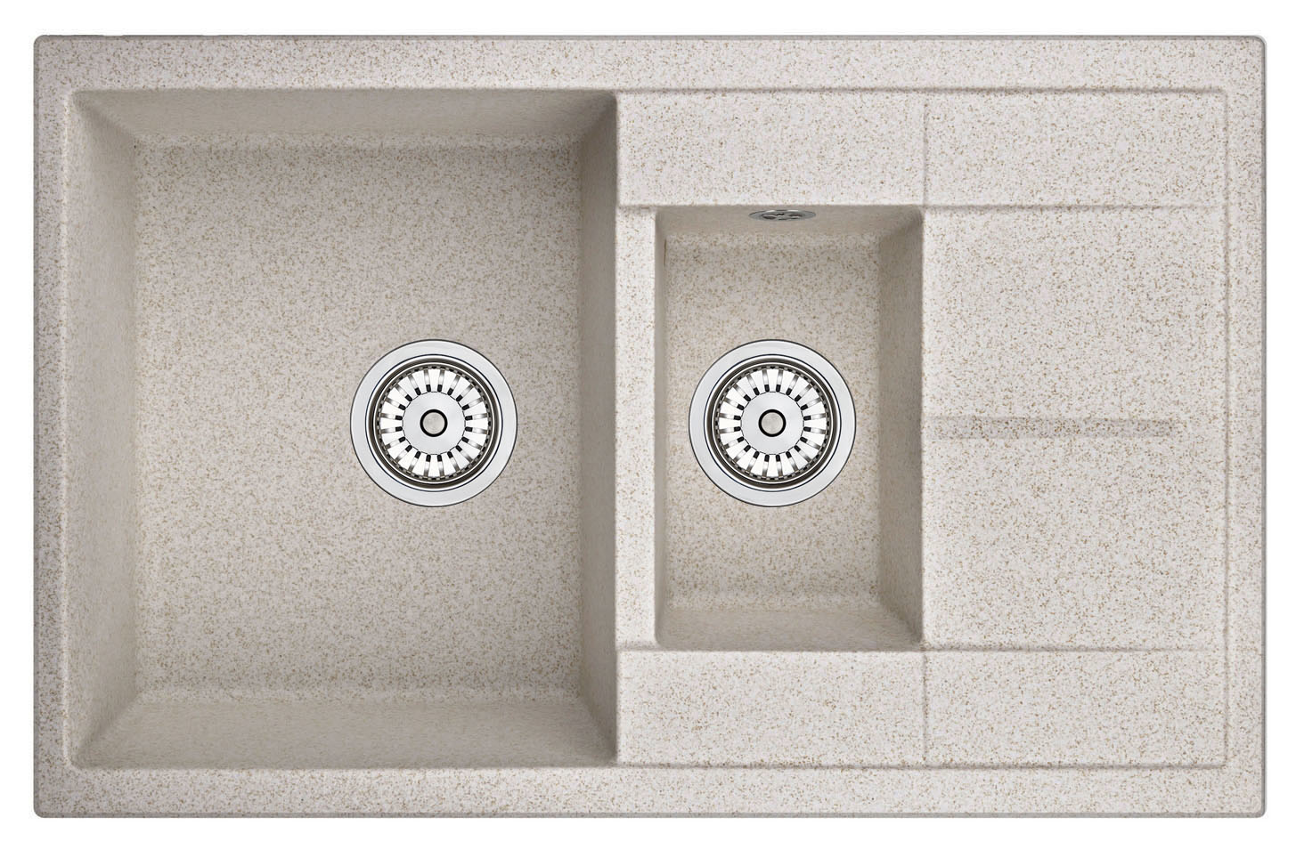 Превью картинка Кварцевая мойка GRANULA 7802, ПИРИТ #2