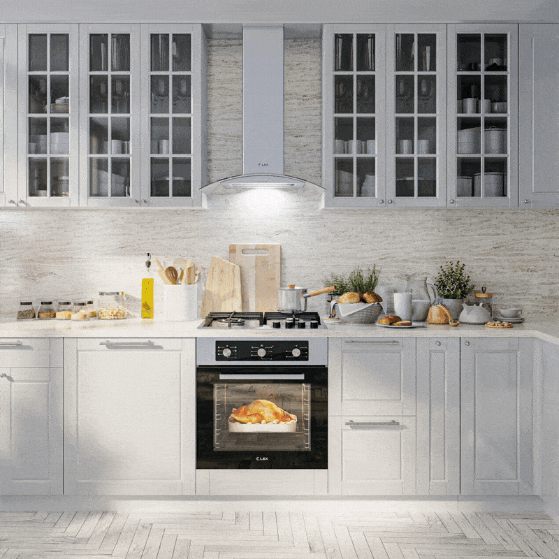 Превью картинка Электрический духовой шкаф Lex EDM 072 BL духовой шкаф #2