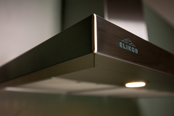 Превью картинка Т-образная вытяжка  Elikor Квадра 90П-650-К3Д белый #4