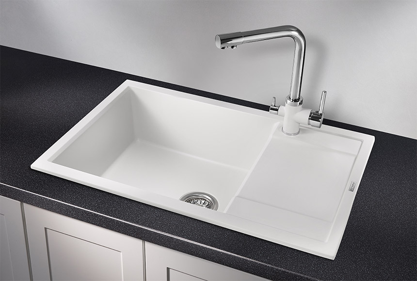 Фото Кварцевая мойка GRANULA 7805, АРКТИК