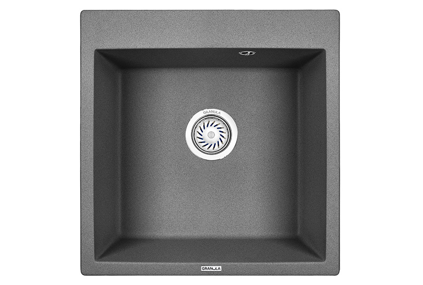 Превью картинка Кварцевая мойка GRANULA 5102, ГРАФИТ #2