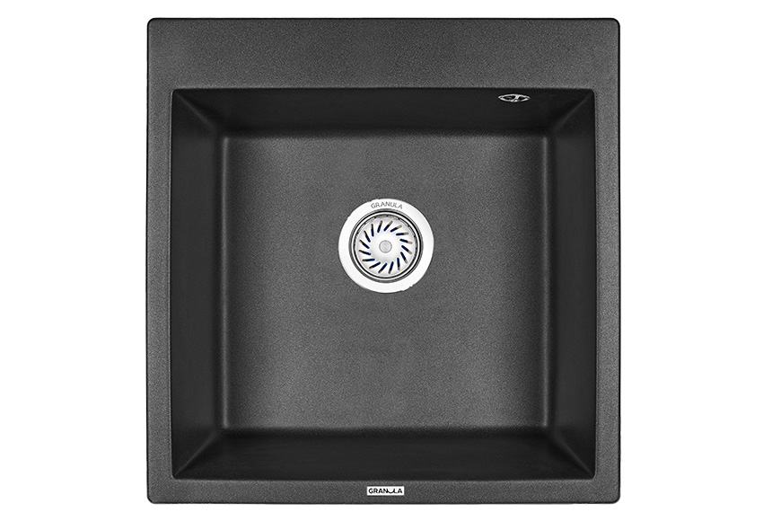 Превью картинка Кварцевая мойка GRANULA 5102, ЧЁРНЫЙ #2