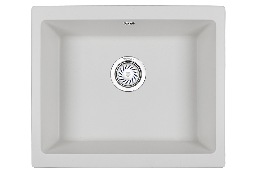 Превью картинка Кварцевая мойка GRANULA 5551, АРКТИК #2