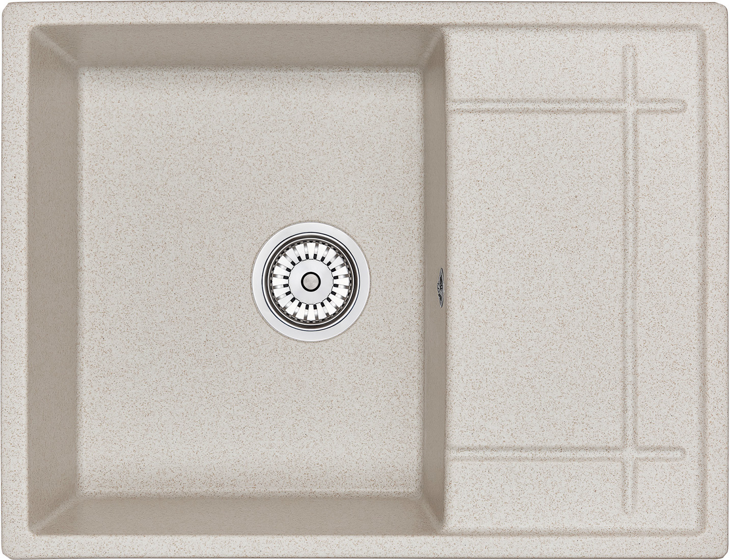 Превью картинка Кварцевая мойка GRANULA 6501, ПИРИТ #2