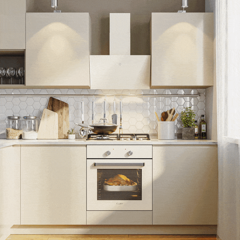 Превью картинка Электрический духовой шкаф Lex EDM 040 WH духовой шкаф #11