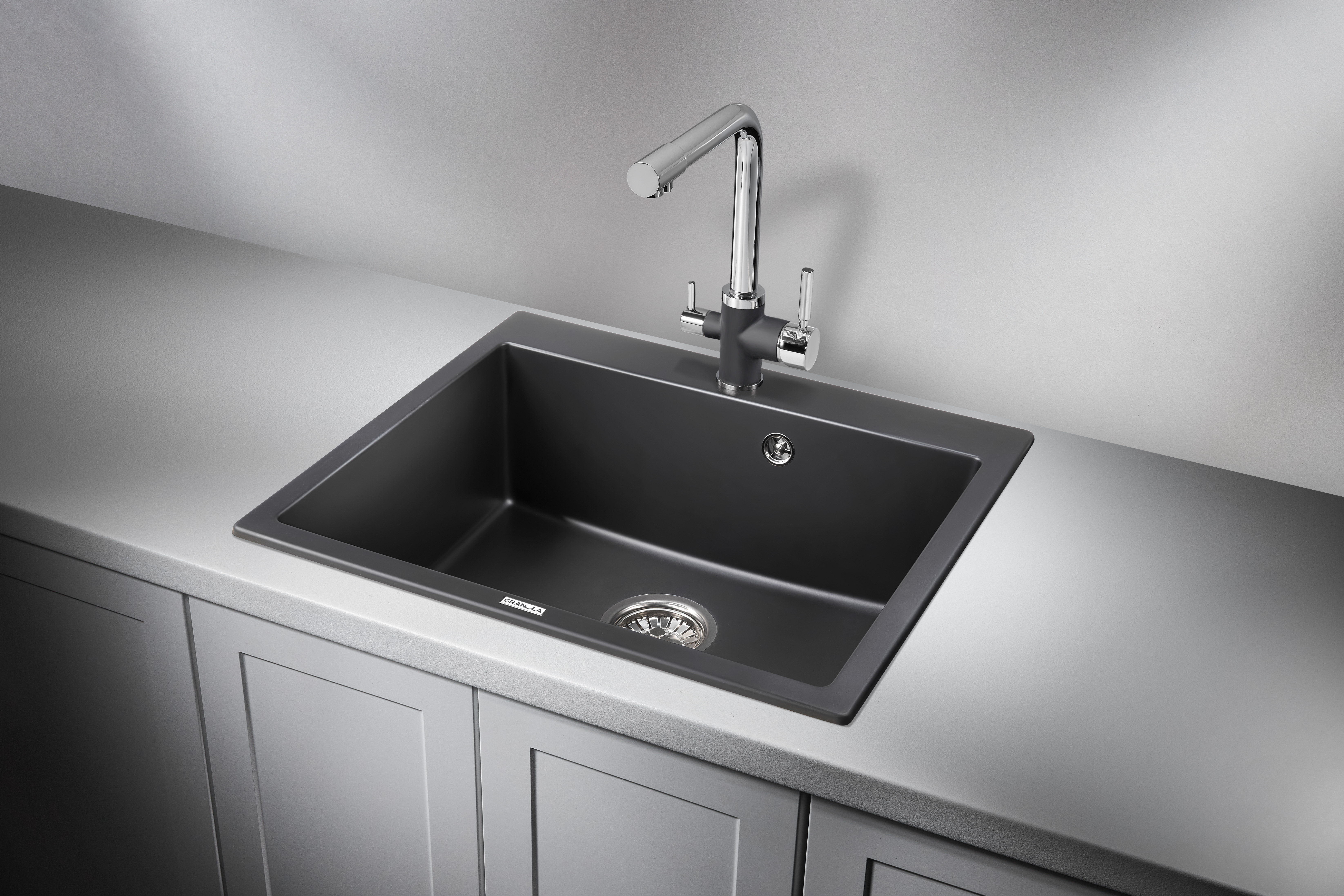 Фото Кварцевая мойка GRANULA 6001, ТУРМАЛИН