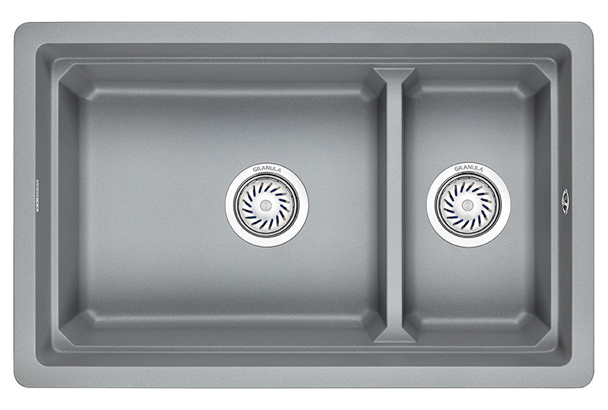 Превью картинка Кварцевая мойка GRANULA 7304U, АЛЮМИНИУМ #2