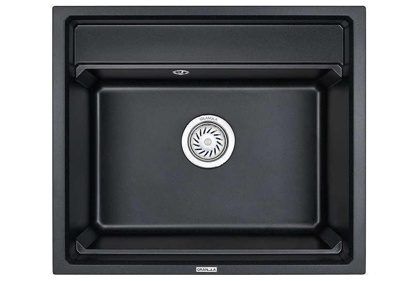 Превью картинка Кварцевая мойка GRANULA 6003, ЧЁРНЫЙ #2