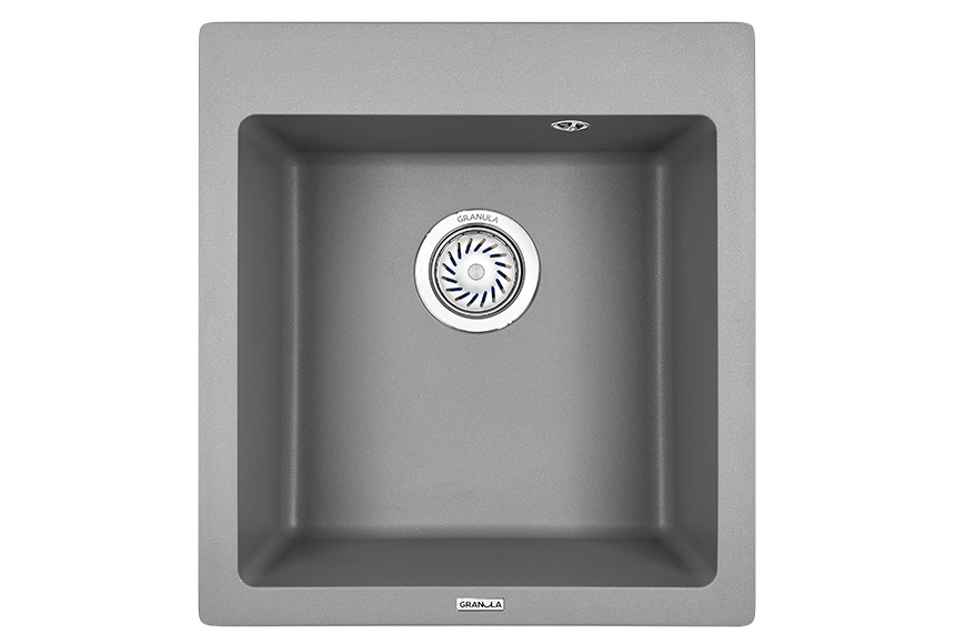 Превью картинка Кварцевая мойка GRANULA 4651, АЛЮМИНИУМ #2