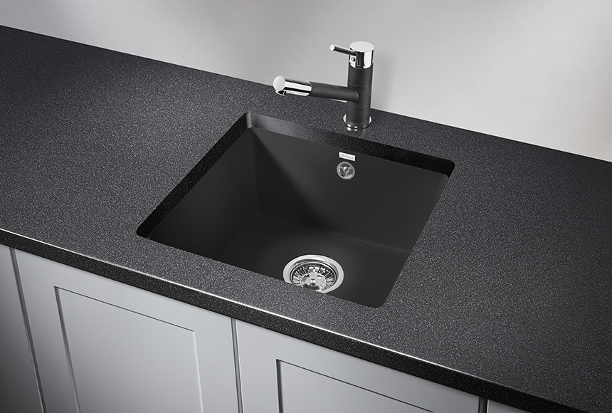 Фото Кварцевая мойка GRANULA 4451, ТУРМАЛИН