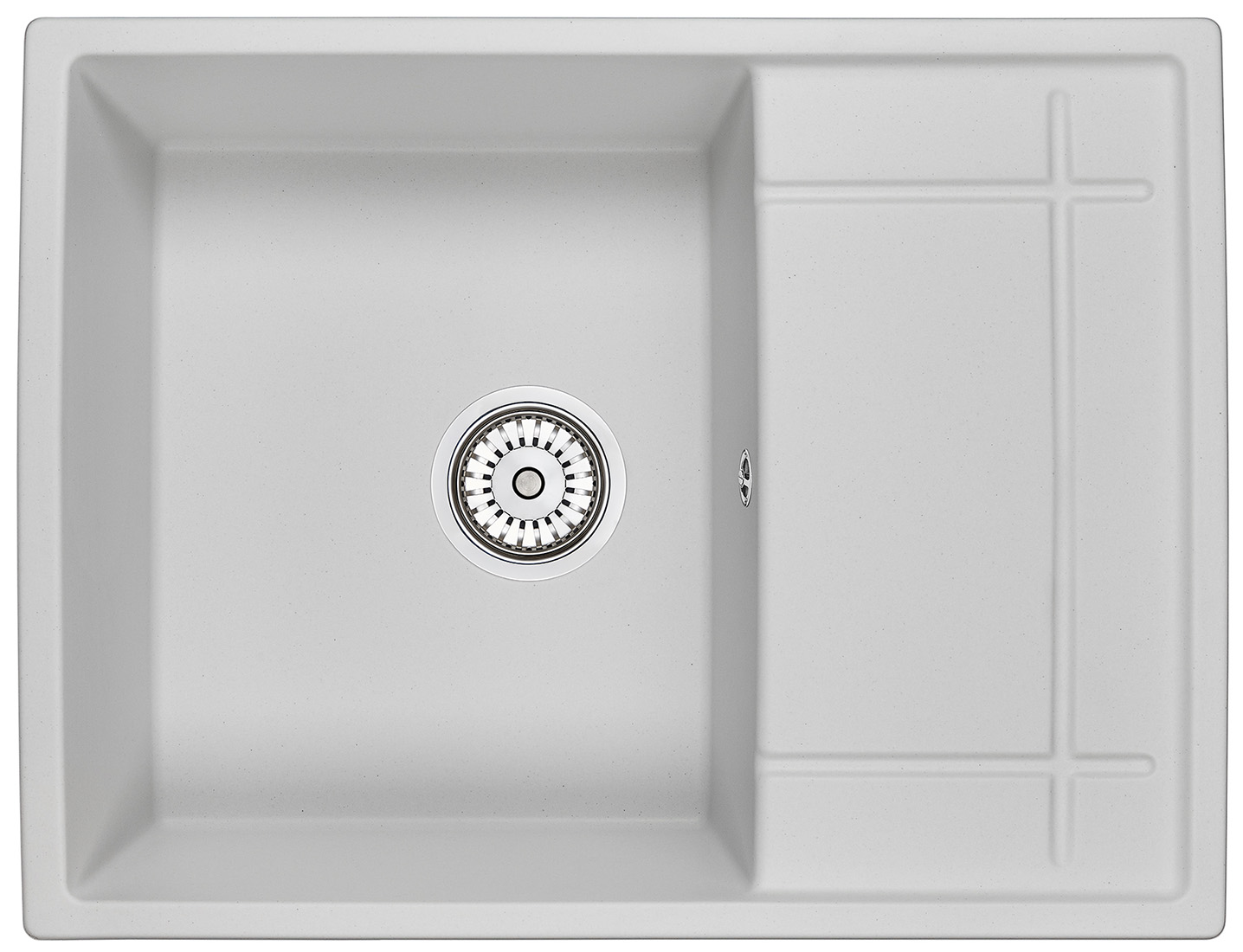 Превью картинка Кварцевая мойка GRANULA 6501, АРКТИК #2