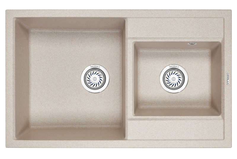 Превью картинка Кварцевая мойка GRANULA 8201, ПИРИТ #2