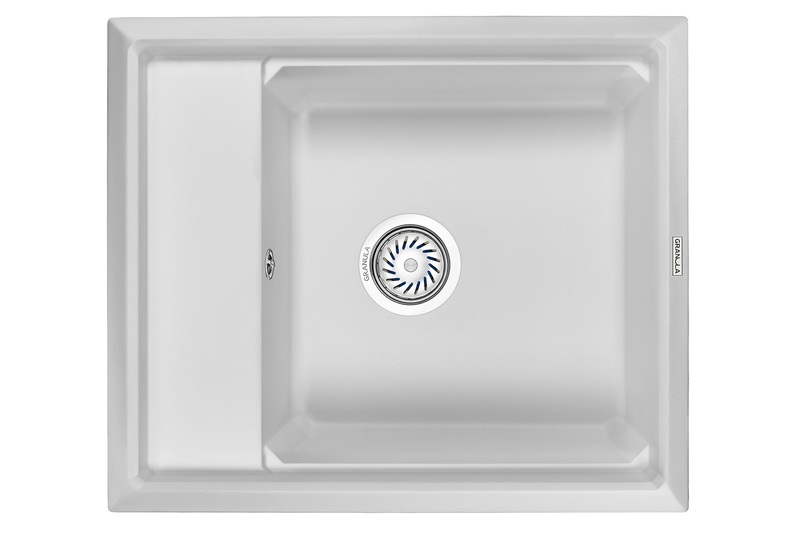 Превью картинка Кварцевая мойка GRANULA 6004, АРКТИК #2