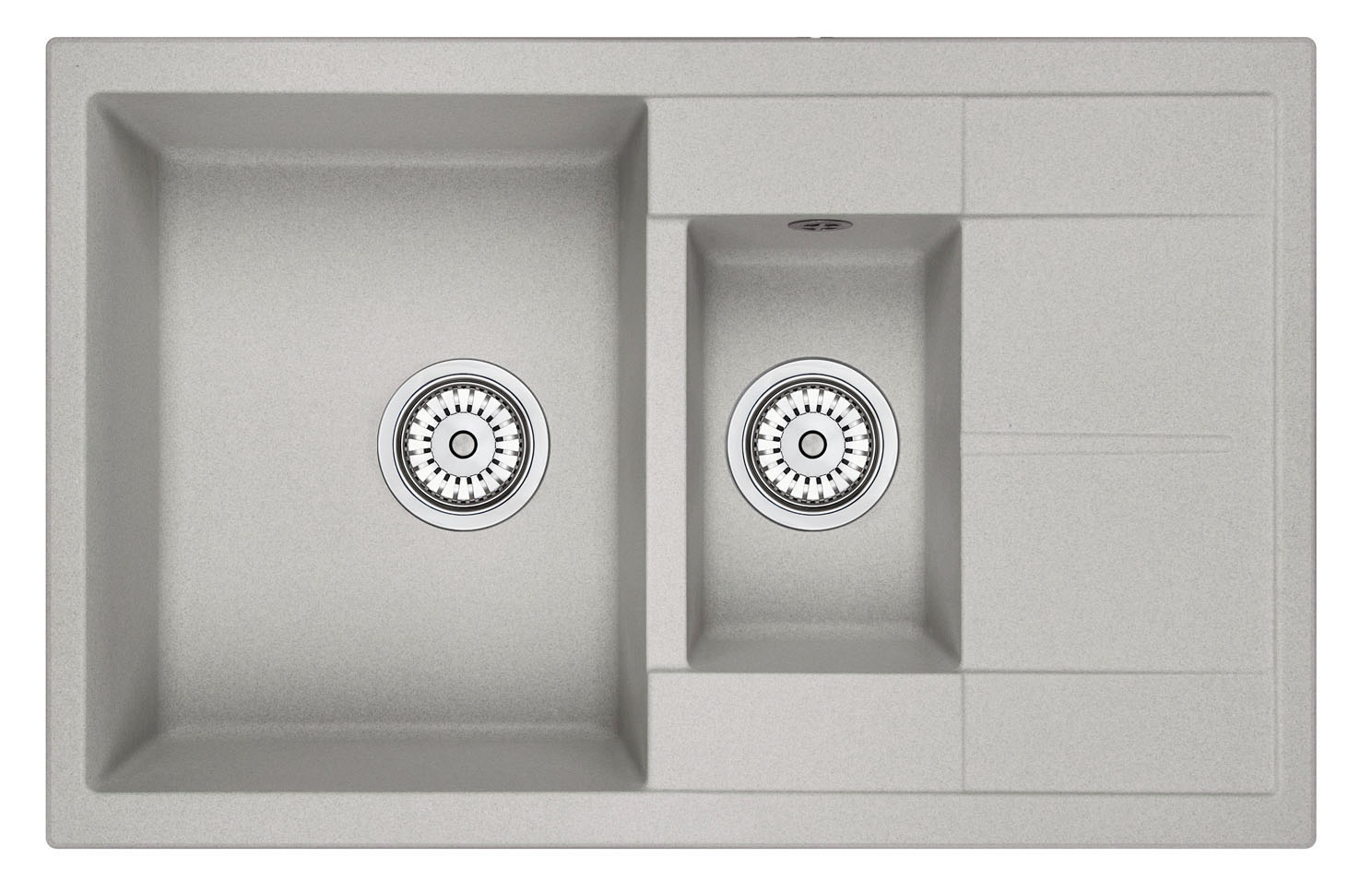 Превью картинка Кварцевая мойка GRANULA 7802, БАЗАЛЬТ #2