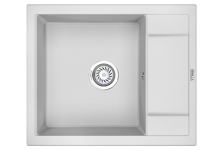 Превью картинка Кварцевая мойка GRANULA 6002, АРКТИК #2