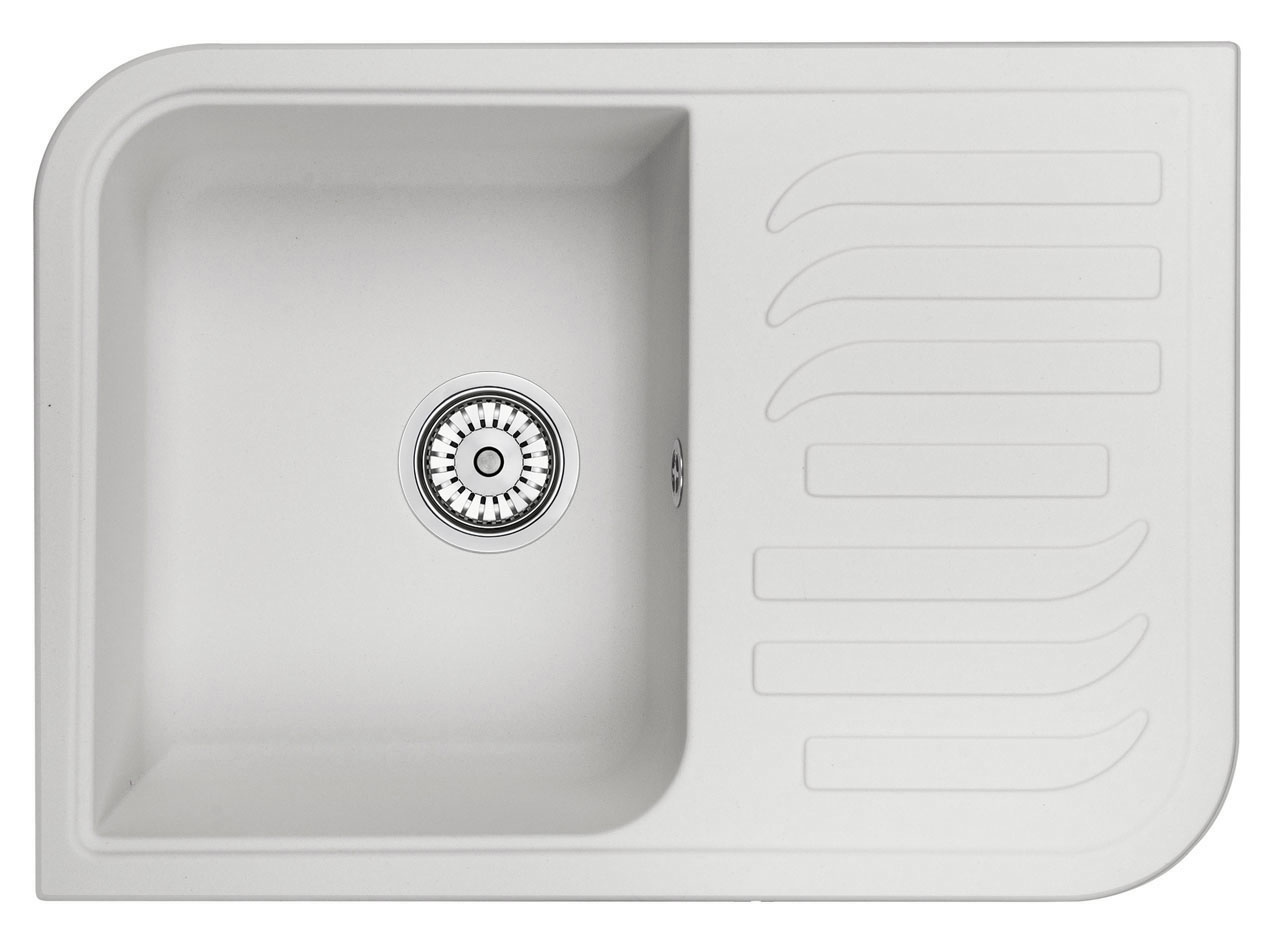 Превью картинка Кварцевая мойка GRANULA 7001, АРКТИК #2