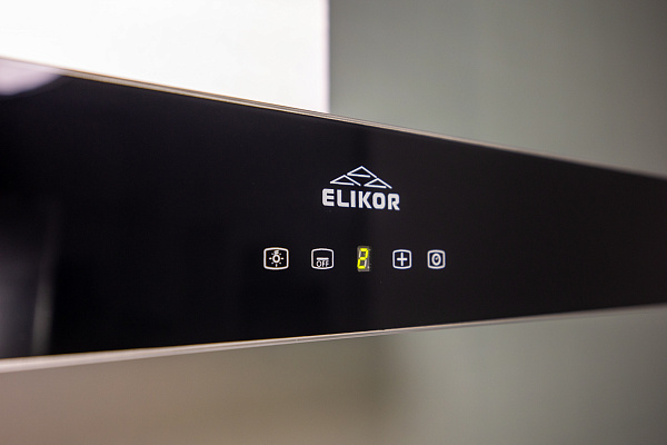 Превью картинка Т-образная вытяжка  Elikor Агат 60Н-1000-Е4Д нерж/белый #5