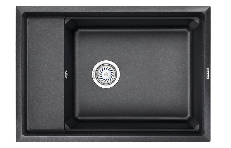 Превью картинка Кварцевая мойка GRANULA 7305, ЧЁРНЫЙ #2
