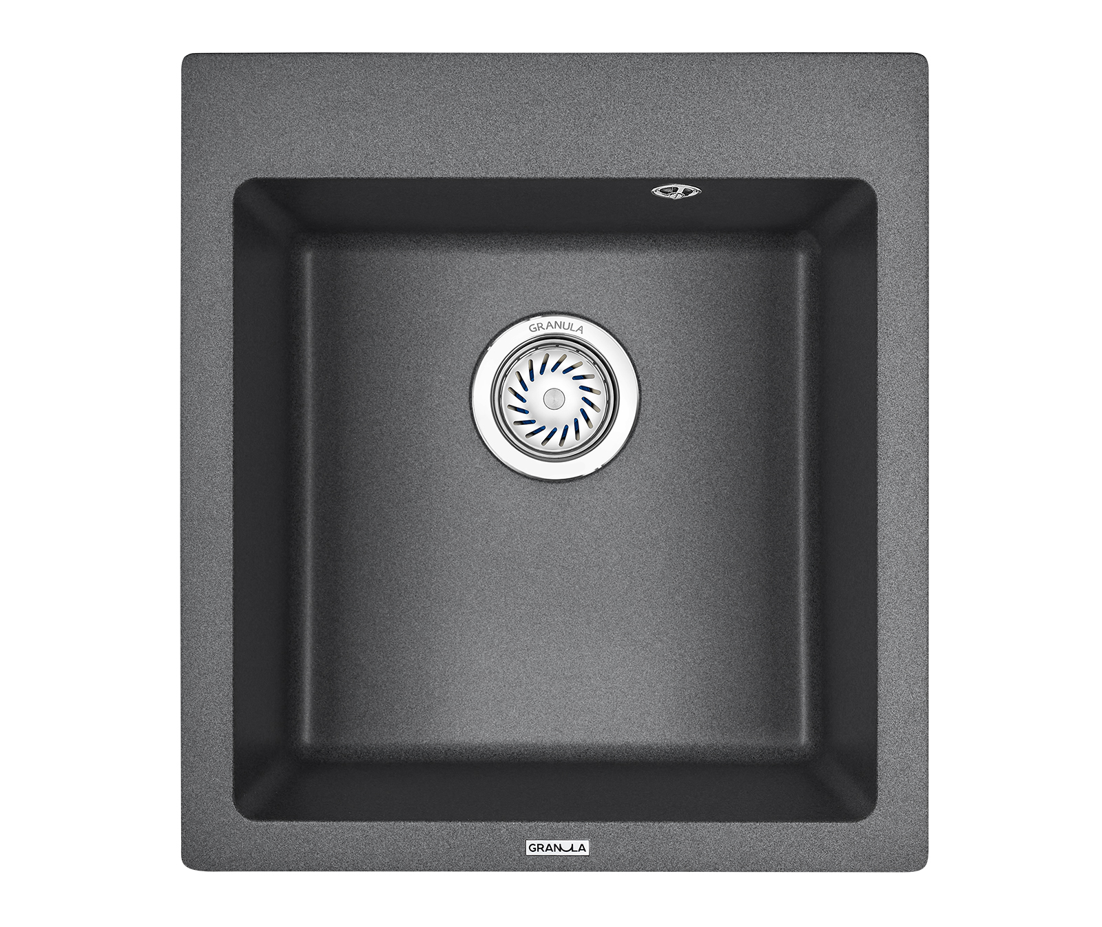 Превью картинка Кварцевая мойка GRANULA 4651, ГРАФИТ #2