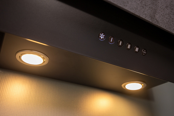 Превью картинка Наклонная вытяжка Elikor Рубин Ceramics S4 90П-700-Э4Д антрацит/сланец #3