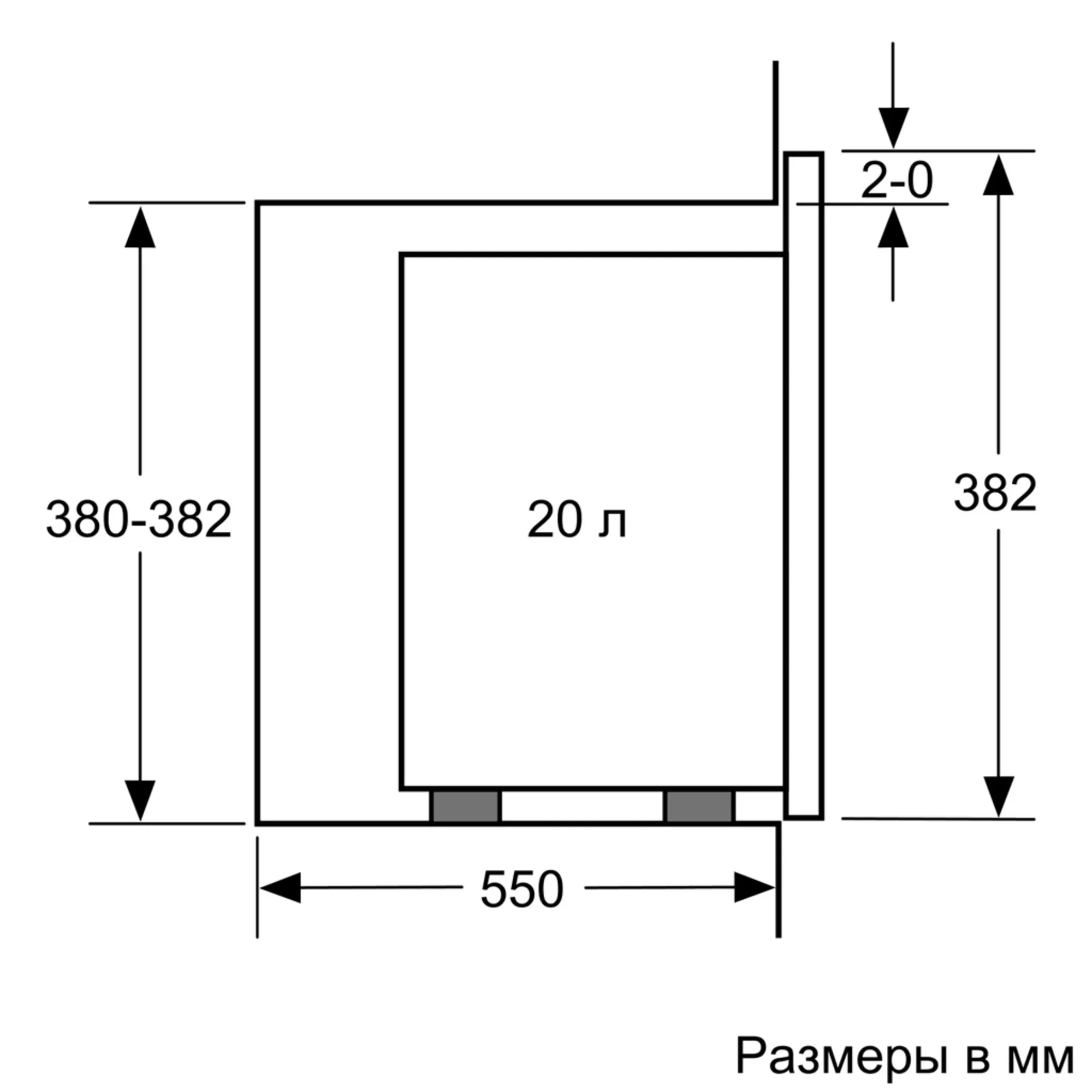 Превью картинка Печь микроволновая встраиваемая Bosch BFL524MW0 #17