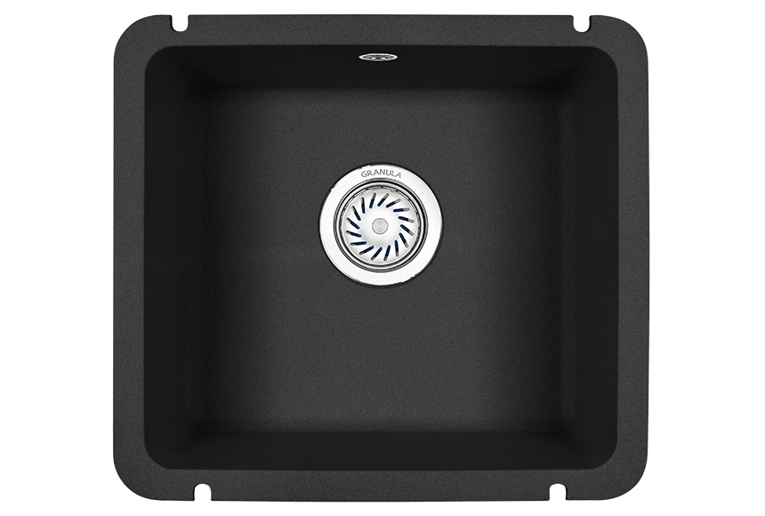 Превью картинка Кварцевая мойка GRANULA 3601, ЧЁРНЫЙ #2