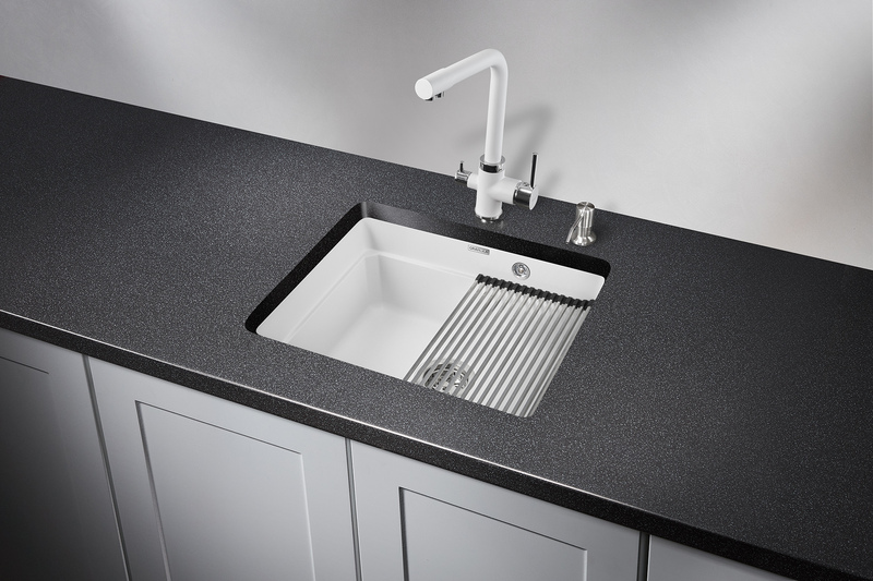 Фото Кварцевая мойка GRANULA 5501U, АРКТИК