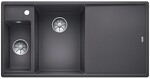 Превью картинка Гранитная мойка Blanсo BLANCO AXIA III 6 S темная скала чаша слева, разделочный столик ясень c кл.-авт. InFino® #1