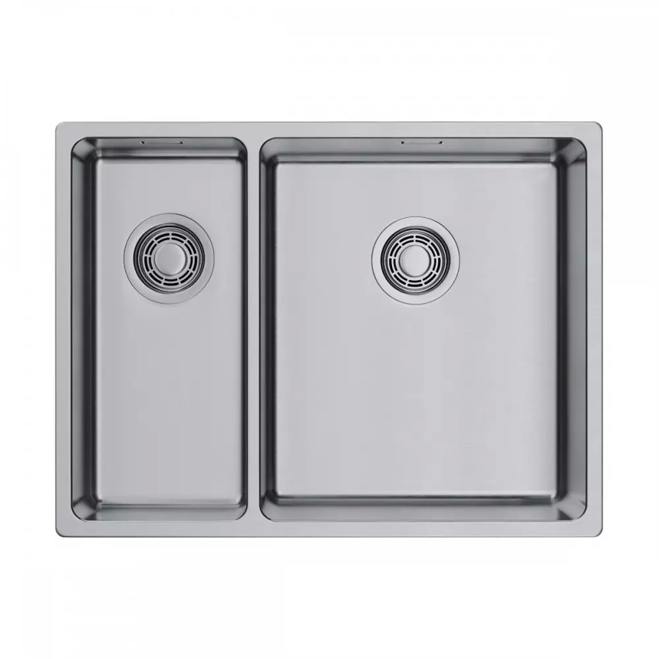 Фото Металлическая мойка Omoikiri Tadzava 58-2-U/I-R Ultra 15-IN нерж. сталь/нержавеющая сталь