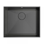 Превью картинка Металлическая мойка Omoikiri Kasen 53-26-INT-GM нерж. сталь/вороненая сталь #1