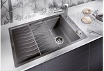 Превью картинка Гранитная мойка Blanсo ELON XL 6 S-F SILGRANIT PuraDur белый,с клапаном-автоматом  InFino #5