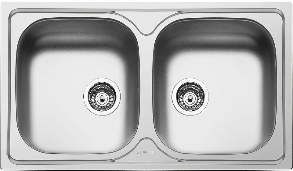 Фото Металлическая мойка Smeg LYP862