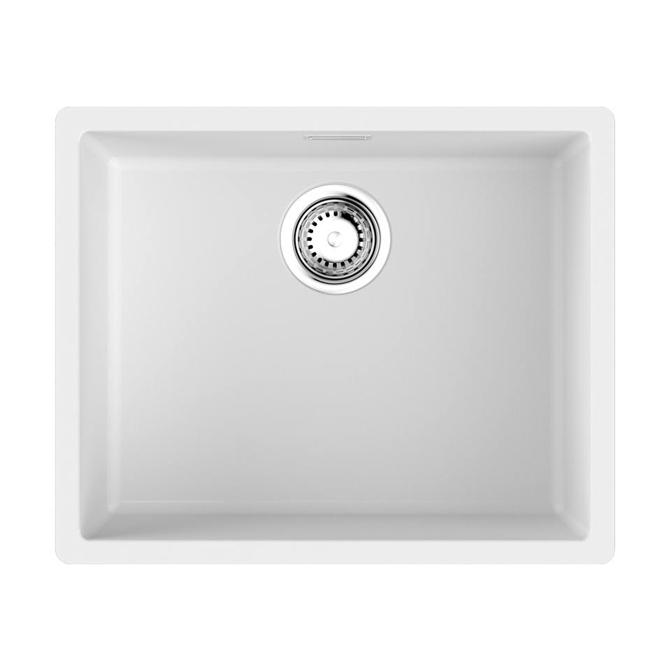 Фото Гранитная мойка Omoikiri Yamakawa 55T Integra-WH Tetogranit/белый