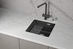 Превью картинка Кварцевая мойка GRANULA 4501iU, ЧЁРНЫЙ #1