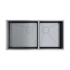 Картинка Omoikiri Taki 85-2-LB-U/IF Side-IN нерж. сталь/нержавеющая сталь