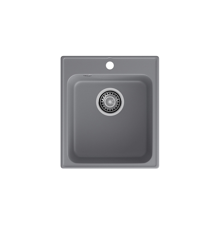 Фото Кварцевая мойка Lex BALATON 420 Deep Grey кварцевая мойка