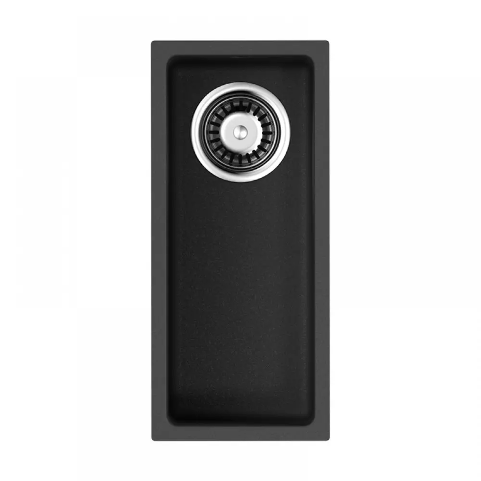 Фото Гранитная мойка Omoikiri Bosen 20-U-BL Tetogranit/черный