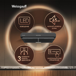 Превью картинка Козырьковая вытяжка Weissgauff Cover 600 Black #10